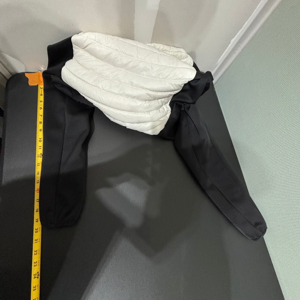 32 Degrees Weatherproof Quilted Puffer Jacket Black White Full Zip Women's XL - Picture 6 of 9